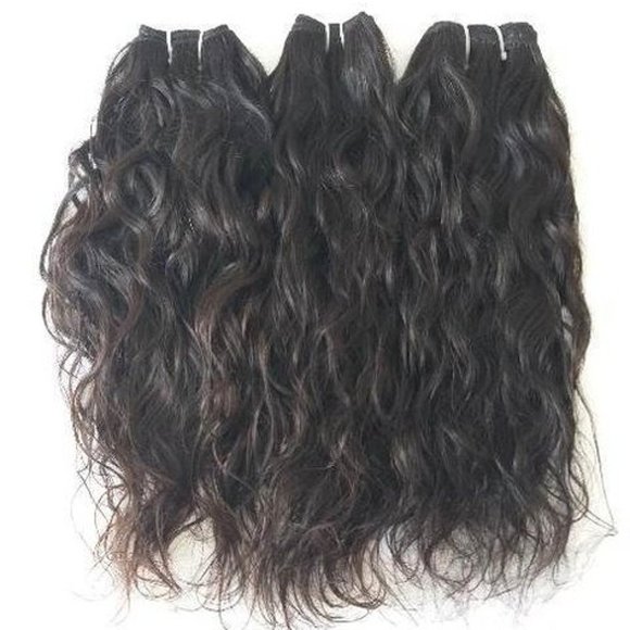 Kajmir Hair Other - High Quality Human Hair Extensions 1B Natural Wave  24" inches